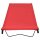 vidaXL Campingbetten 2 Stk. 180x60x19 cm Oxford-Gewebe und Stahl Rot