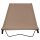 vidaXL Campingbetten 2 Stk. 180x60x19 cm Oxford-Gewebe und Stahl Taupe