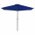 vidaXL Balkon-Sonnenschirm Alu-Mast Blau 300x155x223cm Halbrund