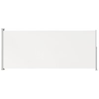 vidaXL Seitenmarkise Ausziehbar 180x500 cm Creme