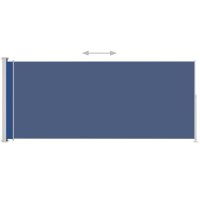 vidaXL Ausziehbare Seitenmarkise 180x500 cm Blau