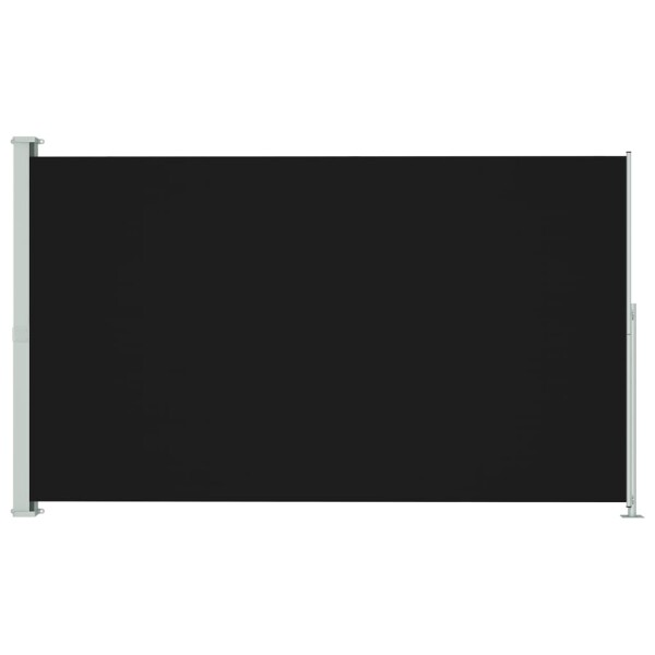 vidaXL Seitenmarkise Ausziehbar 200x300 cm Schwarz