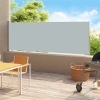 vidaXL Ausziehbare Seitenmarkise 200x500 cm Anthrazit