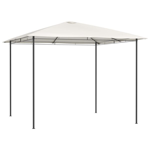 vidaXL Pavillon 3x3x2,6 m Creme 160 g/m&sup2;