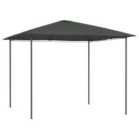 vidaXL Pavillon 3x3x2,6 m Anthrazit 160 g/m²