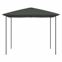 vidaXL Pavillon 3x3x2,6 m Anthrazit 160 g/m&sup2;