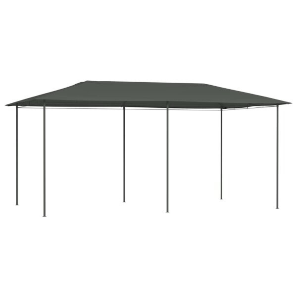 vidaXL Pavillon 3x6x2,6 m Anthrazit 160 g/m&sup2;