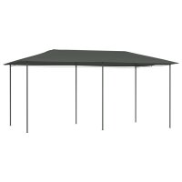 vidaXL Pavillon 3x6x2,6 m Anthrazit 160 g/m²