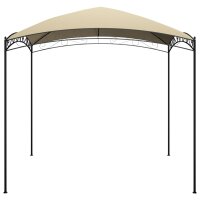 vidaXL Pavillon 3x3x2,65 m Creme 180 g/m²