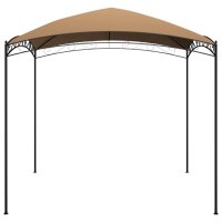 vidaXL Pavillon 3x3x2,65 m Taupe 180 g/m²