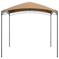 vidaXL Pavillon 3x3x2,65 m Taupe 180 g/m&sup2;