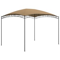 vidaXL Pavillon 3x4x2,65 m Taupe 180 g/m²