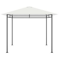 vidaXL Pavillon 3x3x2,7 m Creme 180 g/m²