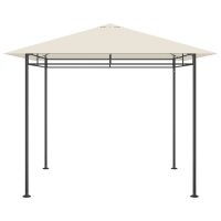 vidaXL Pavillon 3x3x2,7 m Taupe 180 g/m²