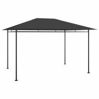 vidaXL Pavillon 384x281x270 cm Anthrazit 180 g/m²