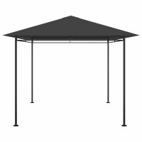 vidaXL Pavillon 384x281x270 cm Anthrazit 180 g/m&sup2;