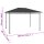 vidaXL Pavillon 384x281x270 cm Anthrazit 180 g/m&sup2;