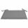 vidaXL Gartenstuhl-Kissen 2 Stk. Grau 40x40x3 cm Oxford-Gewebe