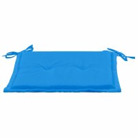 vidaXL Gartenstuhl-Kissen 4 Stk. Blau 50x50x3 cm Oxford-Gewebe