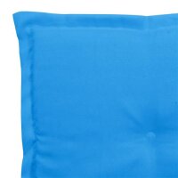 vidaXL Gartenstuhl-Kissen 4 Stk. Blau 50x50x3 cm Oxford-Gewebe