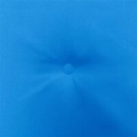 vidaXL Gartenstuhl-Kissen 6 Stk. Blau 50x50x3 cm Oxford-Gewebe