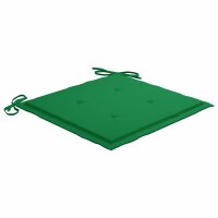 vidaXL Gartenstuhl-Kissen 6 Stk. Grün 50x50x3 cm Oxford-Gewebe