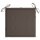 vidaXL Gartenstuhl-Kissen 4 Stk. Taupe 50x50x3 cm Oxford-Gewebe