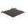 vidaXL Gartenstuhl-Kissen 4 Stk. Taupe 50x50x3 cm Oxford-Gewebe