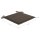 vidaXL Gartenstuhl-Kissen 6 Stk. Taupe 50x50x3 cm Oxford-Gewebe