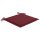 vidaXL Gartenstuhl-Kissen 4 Stk. Weinrot 50x50x3 cm Oxford-Gewebe