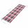 vidaXL Gartenbank-Auflage Rot Karomuster 180x50x3 cm Oxford-Gewebe