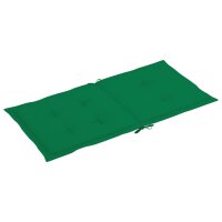 vidaXL Gartenstuhlauflagen f&uuml;r Niedriglehner 6 Stk. Gr&uuml;n 100x50x3 cm