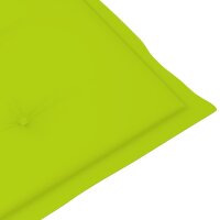 vidaXL Gartenstuhlauflagen für Niedriglehner 6Stk. Hellgrün 100x50x3cm