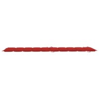 vidaXL Sonnenliegen-Auflage Rot 186x58x3 cm Oxford-Gewebe