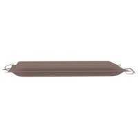 vidaXL Sonnenliegen-Auflage Taupe 186x58x3 cm Oxford-Gewebe