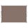 vidaXL Sonnenliegen-Auflage Taupe 186x58x3 cm Oxford-Gewebe