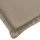 vidaXL Sonnenliegen-Auflage Taupe 200x50x3 cm Oxford-Gewebe