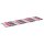 vidaXL Sonnenliegen-Auflage Rot Karomuster 200x50x3 cm Oxford-Gewebe