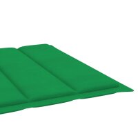 vidaXL Sonnenliegen-Auflage Gr&uuml;n 200x60x3 cm Oxford-Gewebe