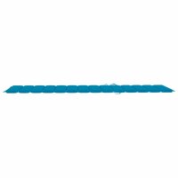 vidaXL Sonnenliegen-Auflage Blau 200x70x3 cm Oxford-Gewebe