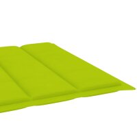 vidaXL Sonnenliegen-Auflage Hellgr&uuml;n 200x70x3 cm Oxford-Gewebe