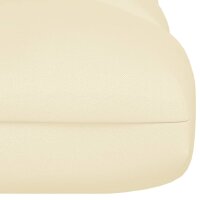 vidaXL Palettenkissen Creme 120x80x10 cm Stoff