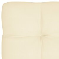 vidaXL Palettensofa-Auflagen 7 Stk. Creme