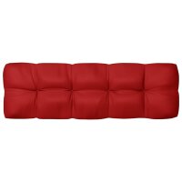 vidaXL Palettensofa-Auflagen 7 Stk. Rot