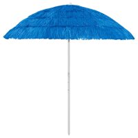 vidaXL Hawaii Sonnenschirm Blau 240 cm