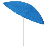 vidaXL Hawaii Sonnenschirm Blau 300 cm