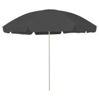 vidaXL Strandschirm Anthrazit 300 cm