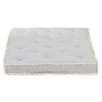 vidaXL Palettensofa-Kissen Grau 120x80x10 cm