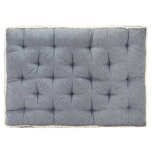 vidaXL Palettensofa-Kissen Blau 120x80x10 cm