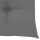 vidaXL Stuhlkissen 2 Stk. Grau 40x40x7 cm Oxford-Gewebe